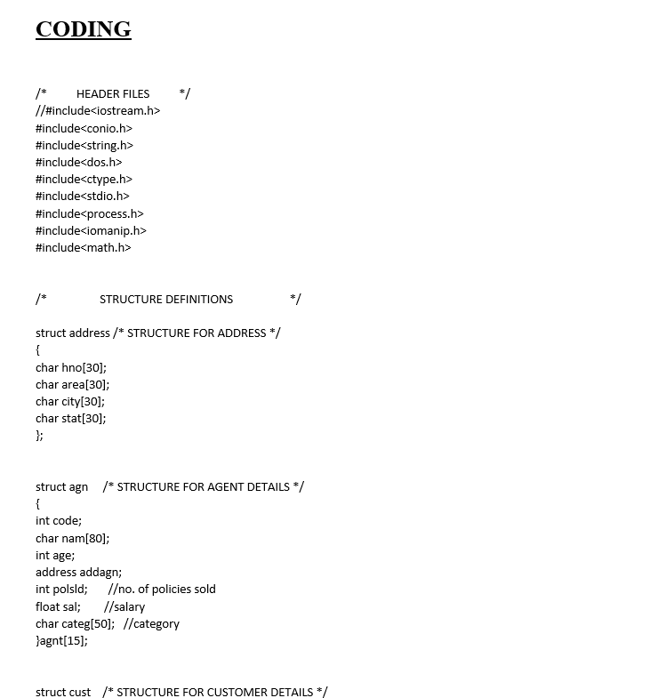 LIC DATABASE MANAGEMENT IN c++