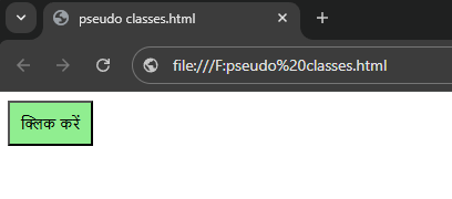 Pseudo Classes in CSS Hindi